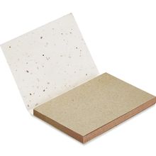 Bloc de Notas Sostenible Plantable Blanco