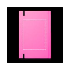 Bloc de Notas A5 con Tapa Rígida PU Flúor | Posterior | 100 x 130