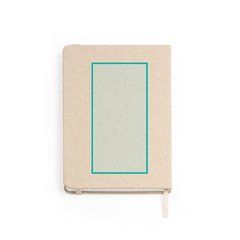 Bloc A5 de algodón reciclado y 100 hojas | ZONA3 | 90 x 180