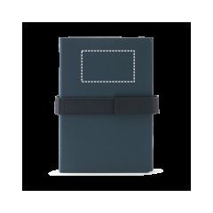 Bloc A5 doble de páginas rayadas y lisas | Delantera superior | 85 x 50
