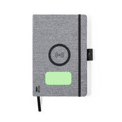 Bloc Notas A5 con Cargador 10W | Portada Zona Inferior | 70 x 35