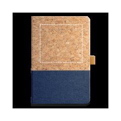 Bloc Notas A5 Corcho y Lino | Delantera superior | 100 x 90