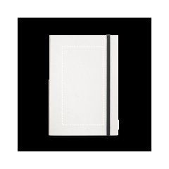 Bloc de notas A5 reciclado 160 páginas | Delantera | 80 x 150