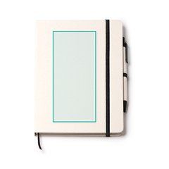 Bloc de notas A5 reciclado con marcapáginas | ZONA2 | 80 x 170