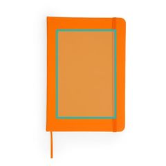 Bloc de notas A6 con tapa rígida polipiel | ZONA1 | 70 x 110