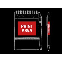 Bloc de Notas Cartón 70H con Bolígrafo | Zona 1 | 0 x 0