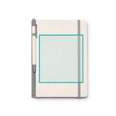 Bloc de notas ecológico A5 de 80 hojas lisas | ZONA2 | 110 x 120