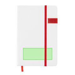 Bloc de notas con lapiz USB de 16GB personalizable 14,2 x 21 cm | Cara superior de la tapa | 100 x 40