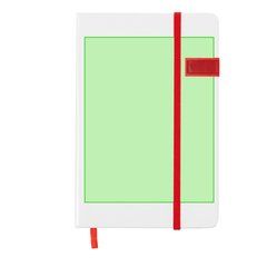 Bloc de notas con lapiz USB de 16GB personalizable 14,2 x 21 cm | En la portada | 125 x 160