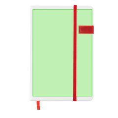 Bloc de notas con lapiz USB de 16GB personalizable 14,2 x 21 cm | En la portada | 130 x 190