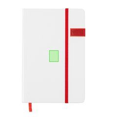 Bloc de notas con lapiz USB de 16GB personalizable 14,2 x 21 cm | En la portada | 20 x 25
