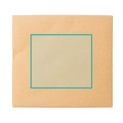 Bloc de notas de papel reciclado con bolígrafo | ZONA1 | 80 x 70