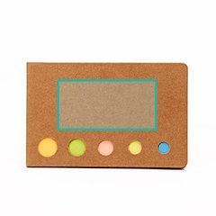 Bloc de notas reciclado con 100 hojas adhesivas | ZONA1 | 30 x 60