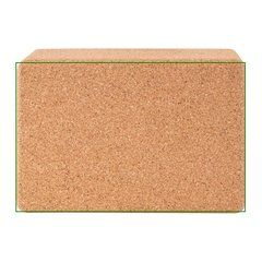 Bloque Yoga Corcho 22.5x14x7cm | Trasera | 200 x 130