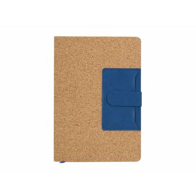 Bloc Notas Corcho con Bolsillo PU Mar