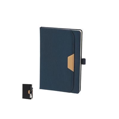 Bloc de notas RPET con bolsillo exterior