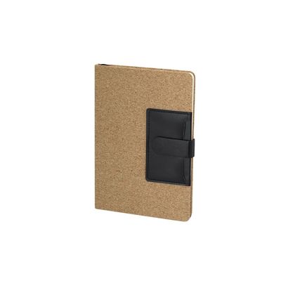 Bloc Notas Corcho con Bolsillo PU