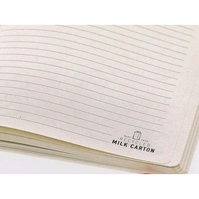 Bloc de notas reciclado con tapas rígidas