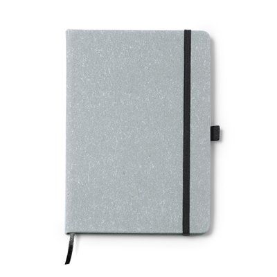 Bloc de 100 hojas A5 con tapa rígida Gris Talla Única Adulto