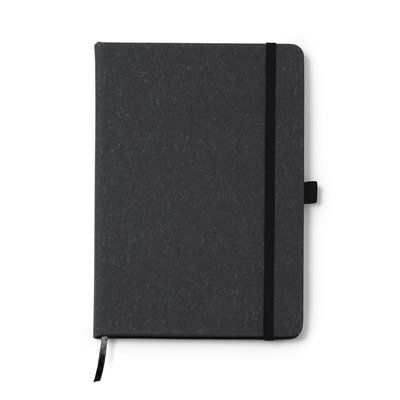 Bloc de 100 hojas A5 con tapa rígida Negro Talla Única Adulto