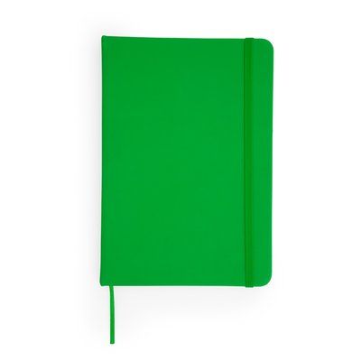 Bloc de notas A5 de hojas lisas Verde Helecho Talla Única Adulto