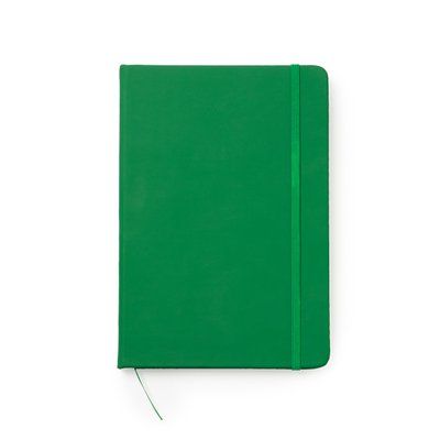 Bloc de notas A5 con tapa de polipiel Verde Helecho TALLA ÚNICA ADULTO