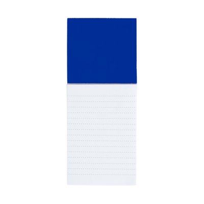 Bloc de notas magnético de colores 6 x 14,6 cm Azul