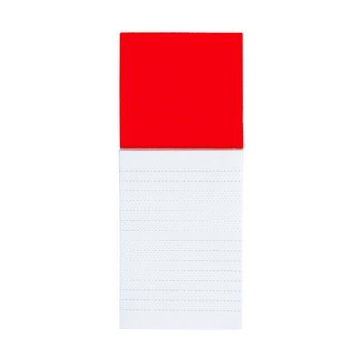 Bloc de notas magnético de colores 6 x 14,6 cm Roj