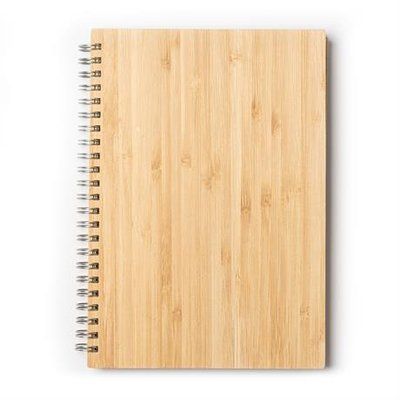 Bloc de notas de papel reciclado con bolígrafo