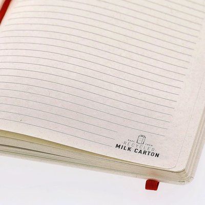 Bloc de notas reciclado con tapas rígidas