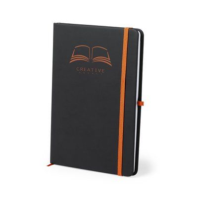 Bloc de notas con tapas en polipiel de tacto suave 14,2 x 21,1 cm Nara