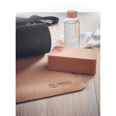 Bloque de Yoga Corcho con Instrucciones