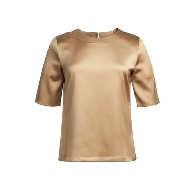Blusa stretch fácil de planchar Gold 16 Uk