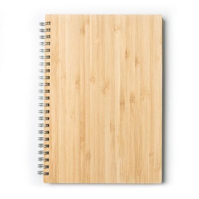 Bloc de notas de papel reciclado con bolígrafo