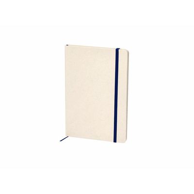 Bloc de notas reciclado con tapas rígidas Azul