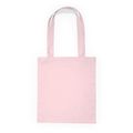 Bolsa de algodón de color 140 g/m² Rosa Claro 37X41Cm