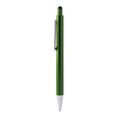 Bolígrafo de aluminio con puntero Verde Helecho Tinta Azul