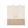 Bolsa ecológica resistente de algodón y yute