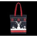 Bolsa navideña de algodón Night Navy