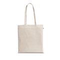 Bolsa de algodón reciclado sin teñir
