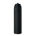 Botella doble pared 500 ml acero reciclado con pajita