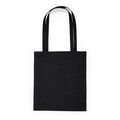 Bolsa de algodón de color 140 g/m² Negro 37X41Cm