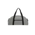 Bolso de suave PU con cremalleras invisibles Gri