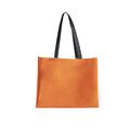 Bolsa de compra en non woven grueso con asas negras Nara
