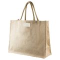 Bolsa de yute con asas cortas