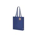 Bolsa de algodón orgánico resistente 10kg Azul