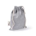 Bolsa de algodón y poliéster 120g Gris