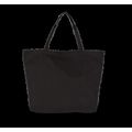 Bolsa de algodón extragrande Black