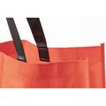 Bolsa de compra en non woven grueso con asas negras