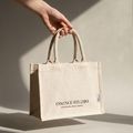 Bolsa mini de algodón reciclado 220 gr/m2